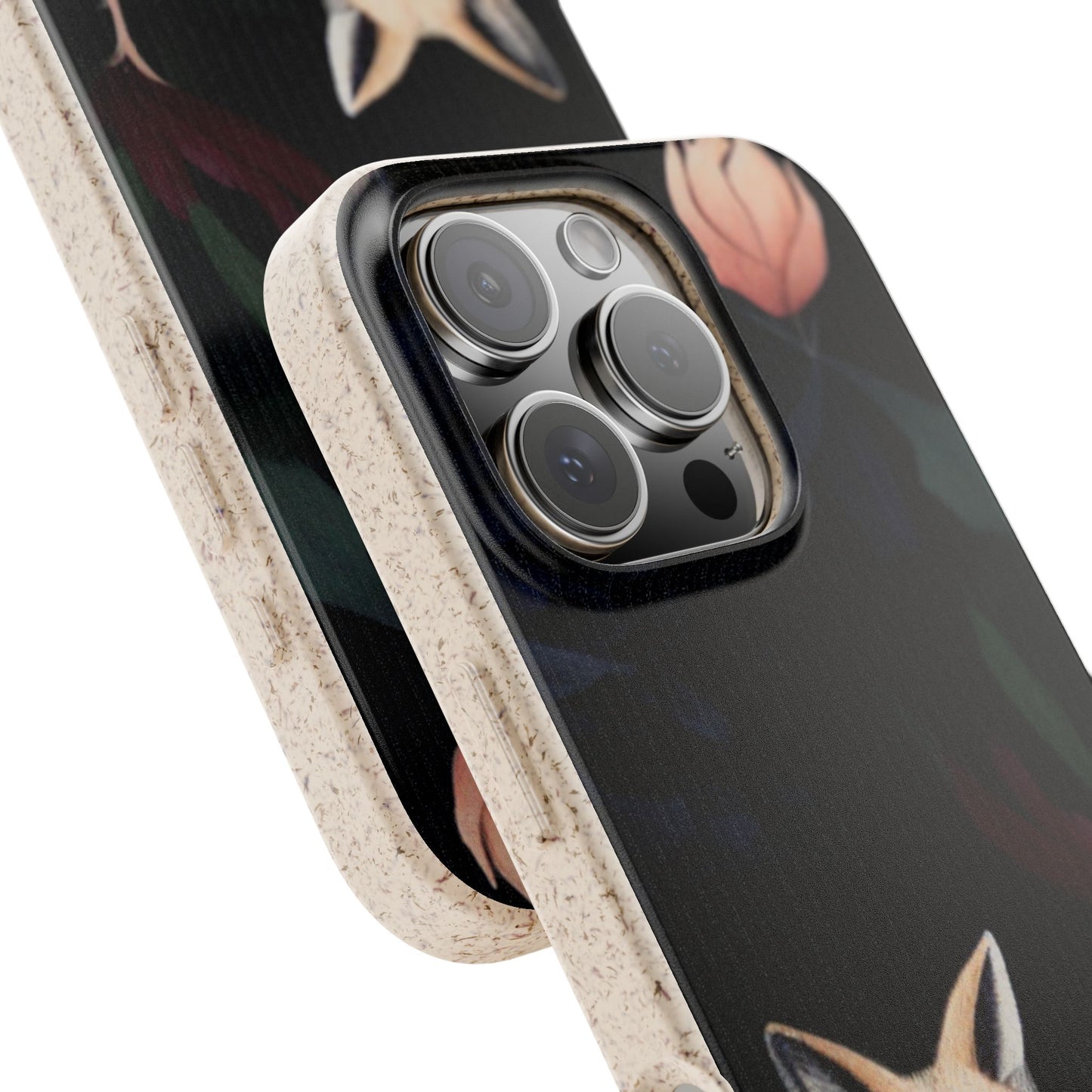 Eco-Friendly Fox Design Case, Biodegradable Phone Cover
