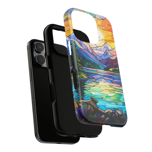 Phone Case - Colorado Lifestyle Stained Glass