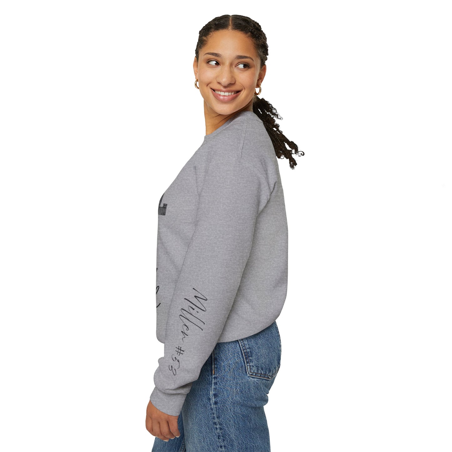 Football Mom Sweatshirt Personalization Included