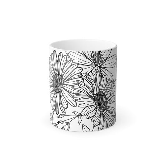 Floral Color Changing Mug