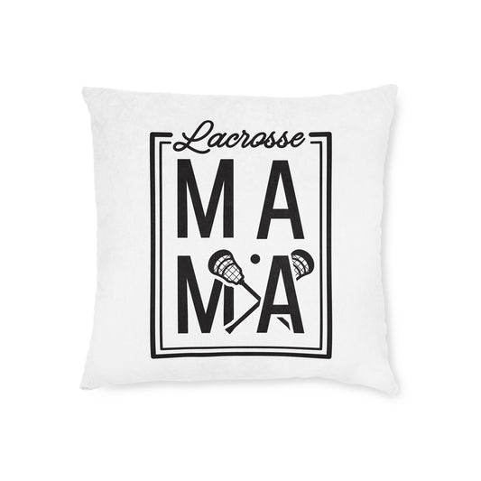 Lacrosse Mama Throw Pillow
