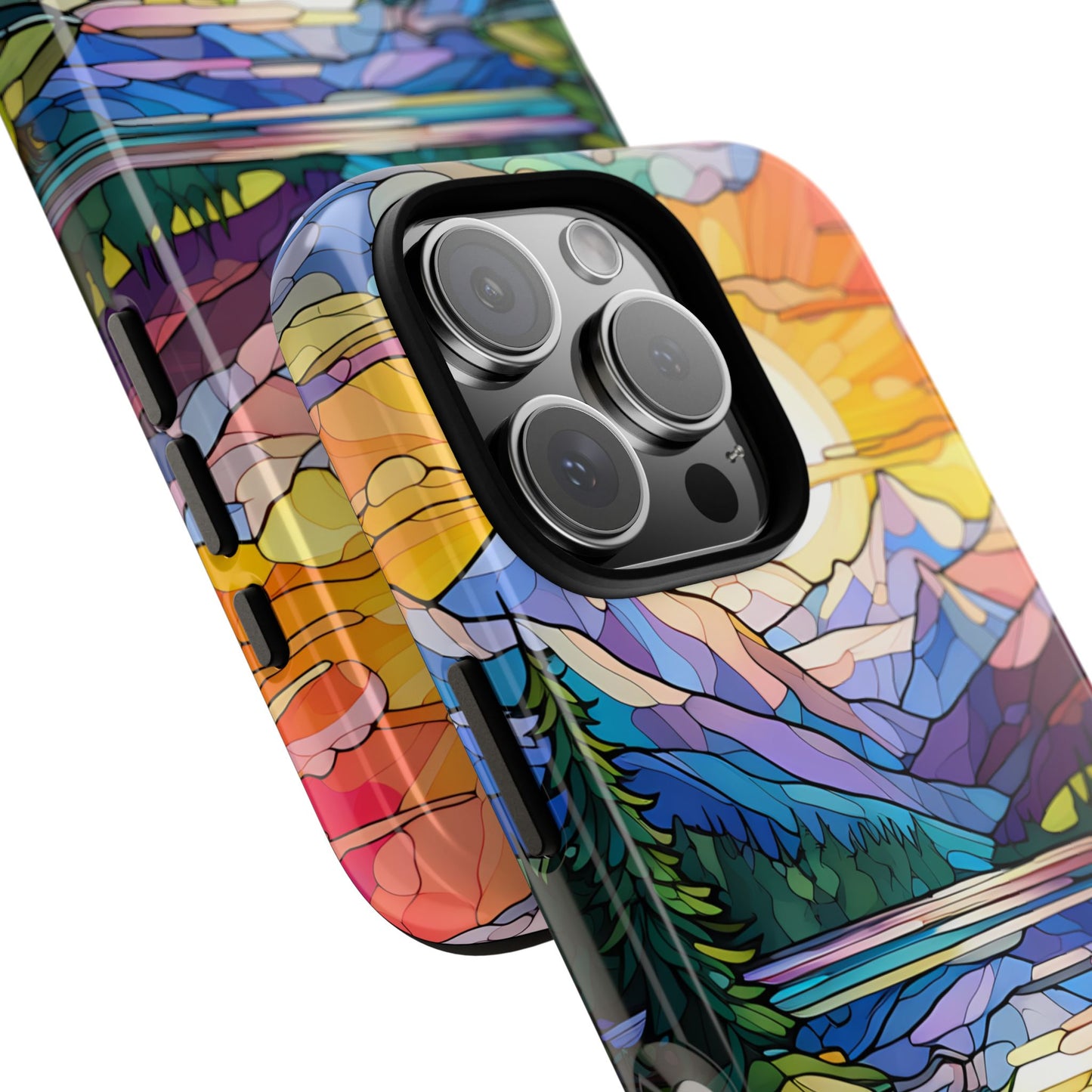 Phone Case - Colorado Lifestyle Stained Glass