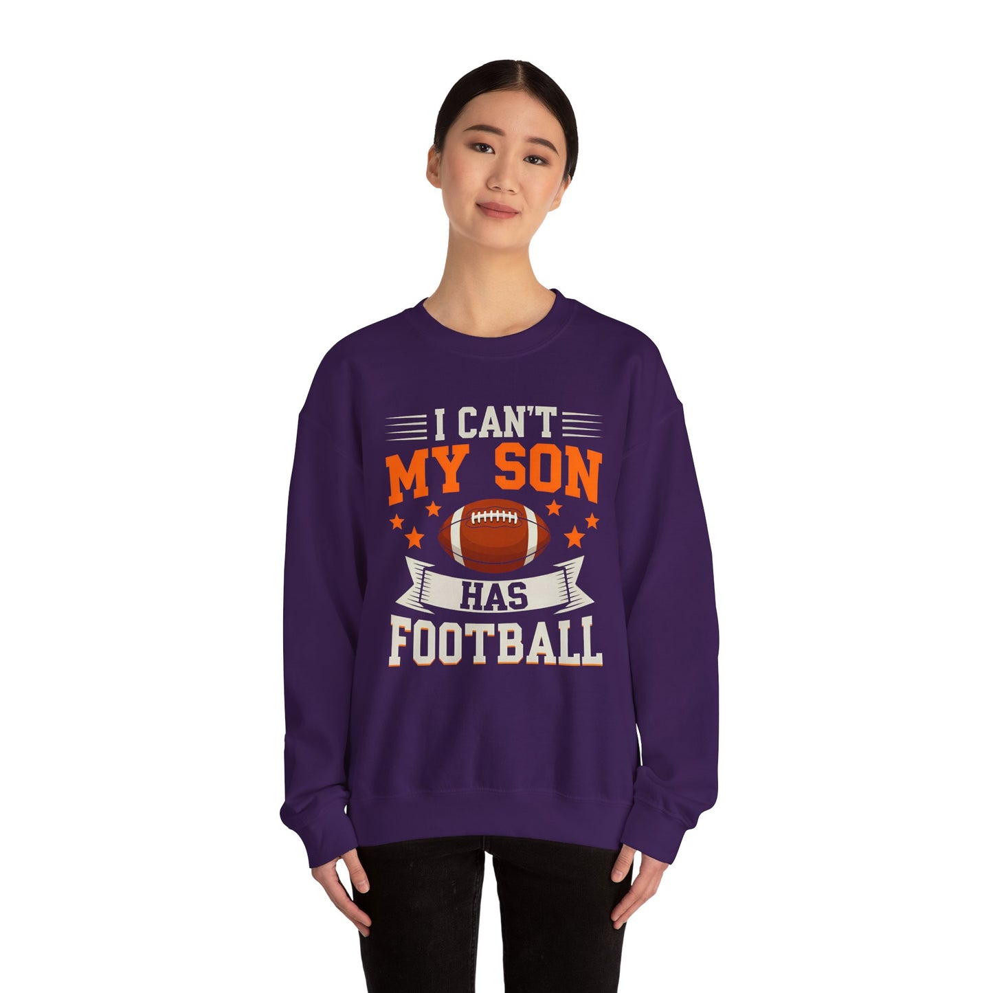 Football Mom Crewneck Sweatshirt