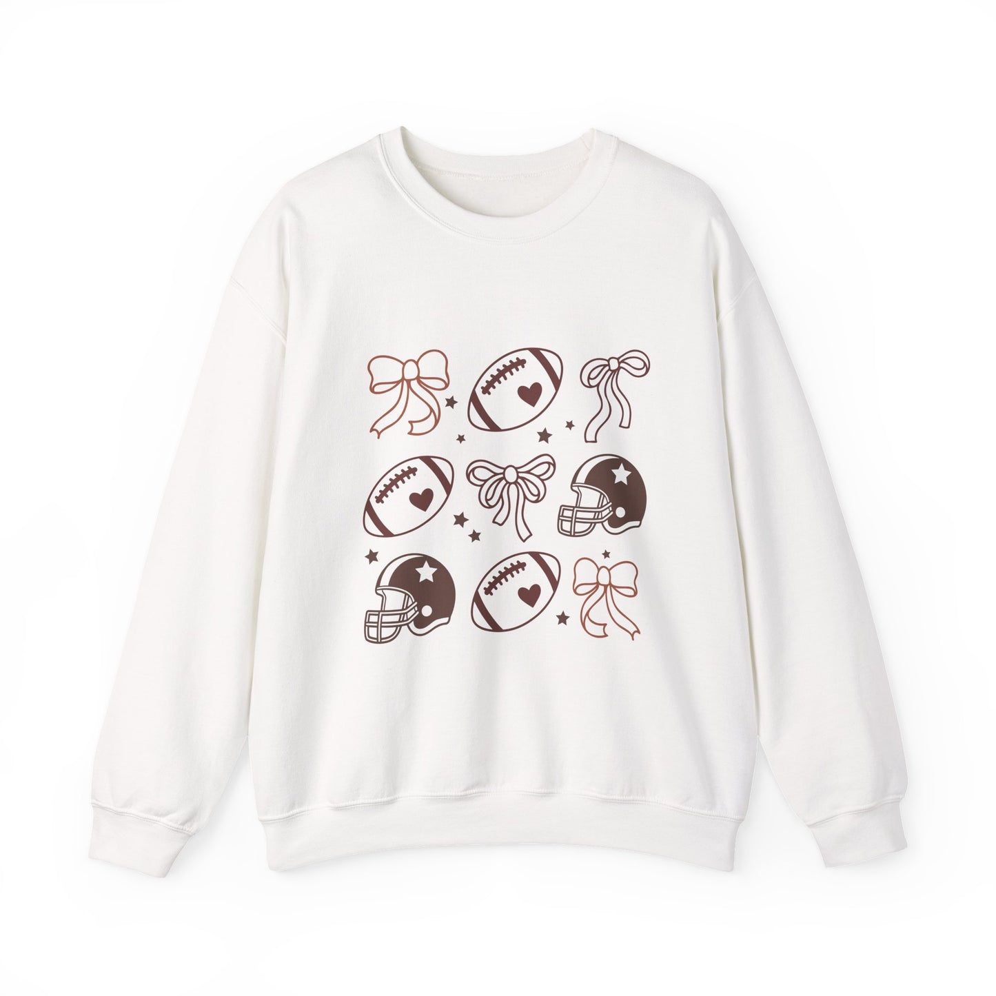 Football & Cheer Crewneck Sweatshirt