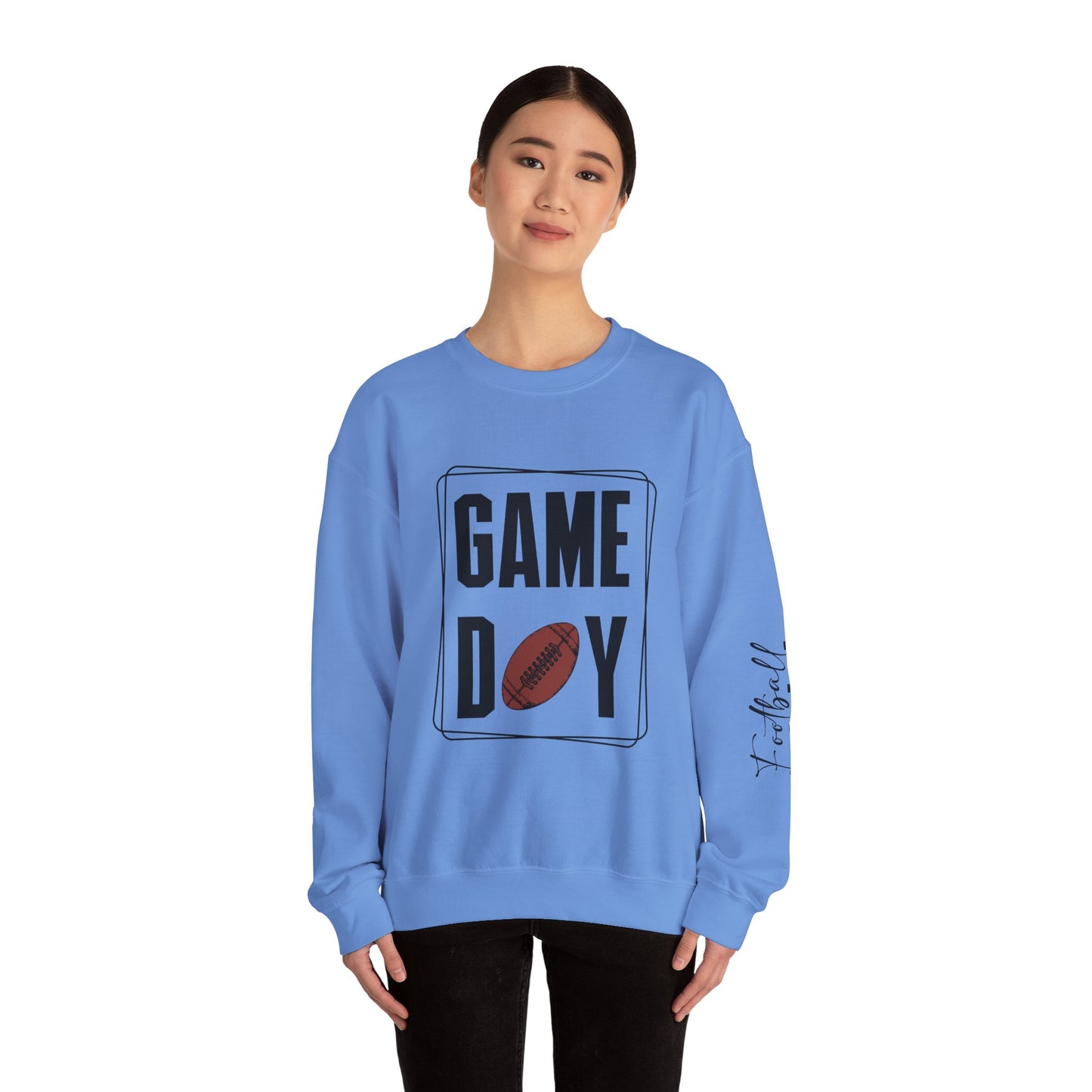 Football Mom Hoodie w Football Mom Sleeve