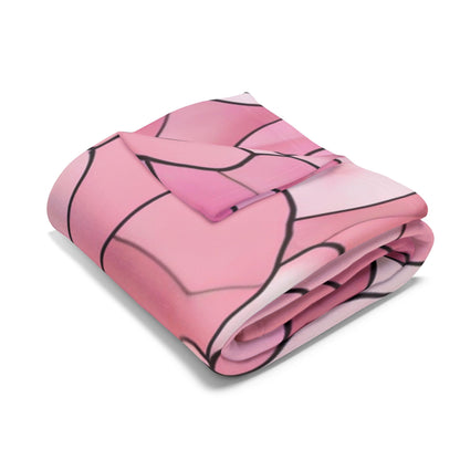 Fleece Blanket - Peony Floral