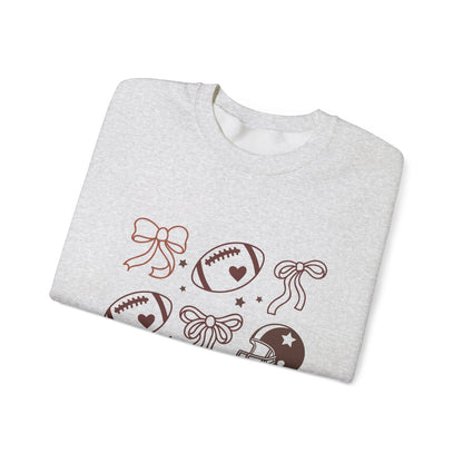 Football & Cheer Crewneck Sweatshirt
