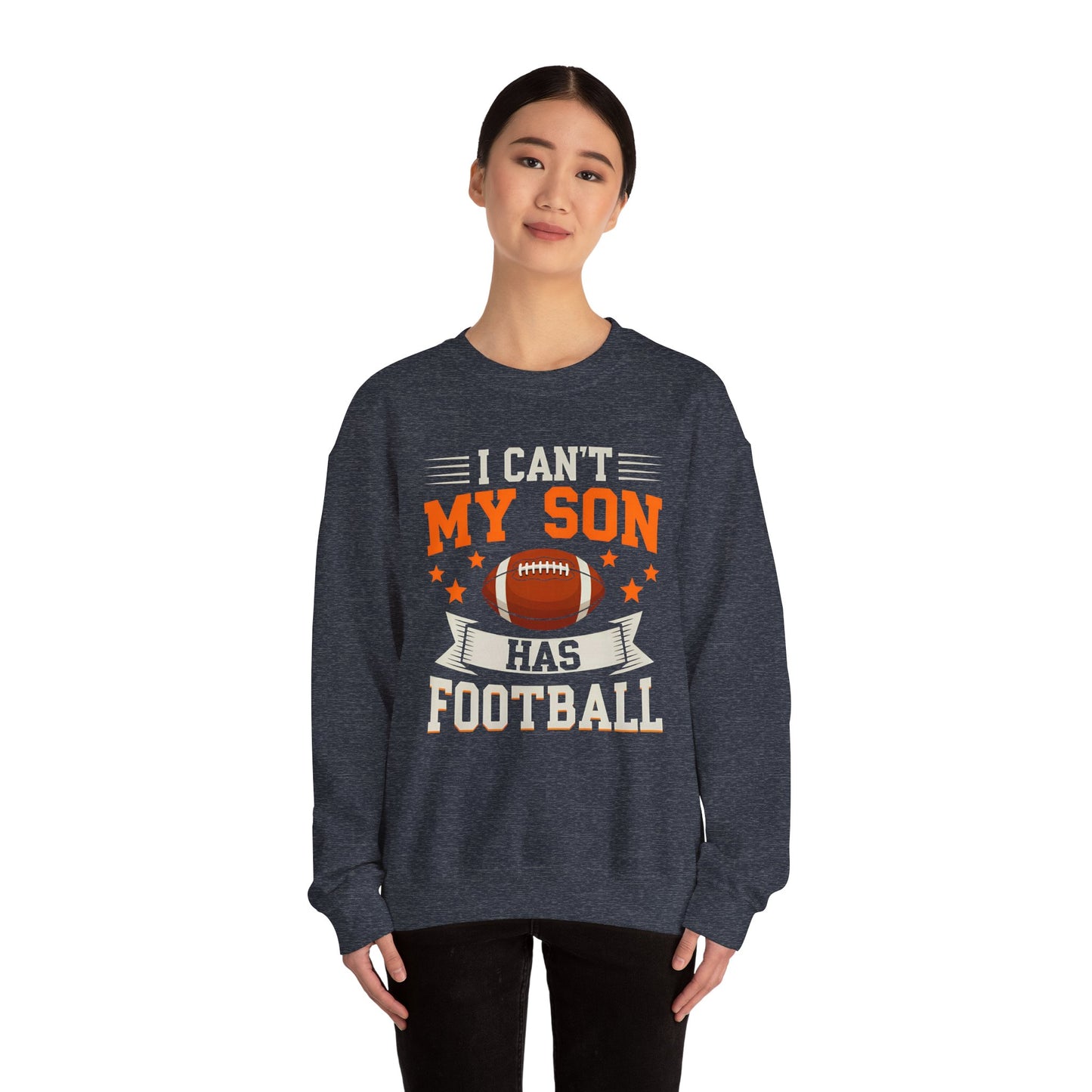 Football Mom Crewneck Sweatshirt