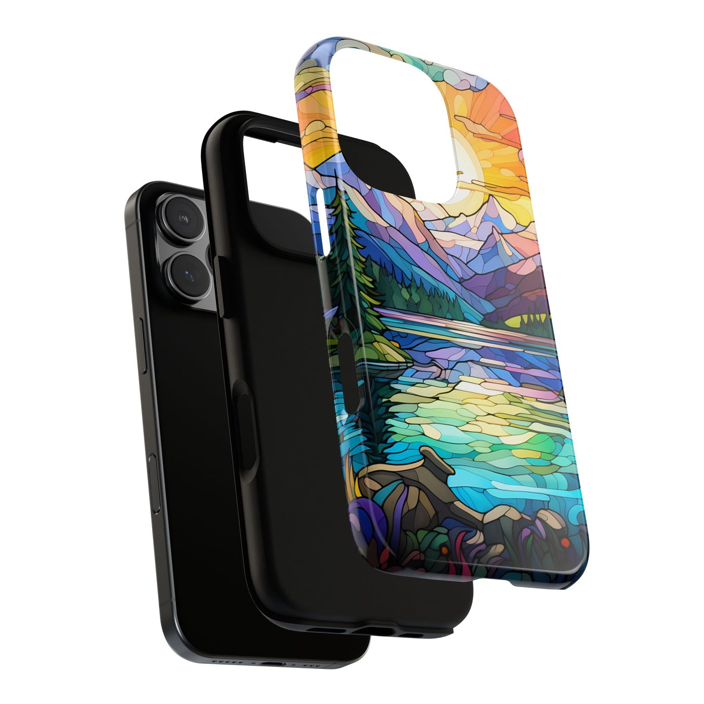 Phone Case - Colorado Lifestyle Stained Glass