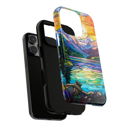 Phone Case - Colorado Lifestyle Stained Glass