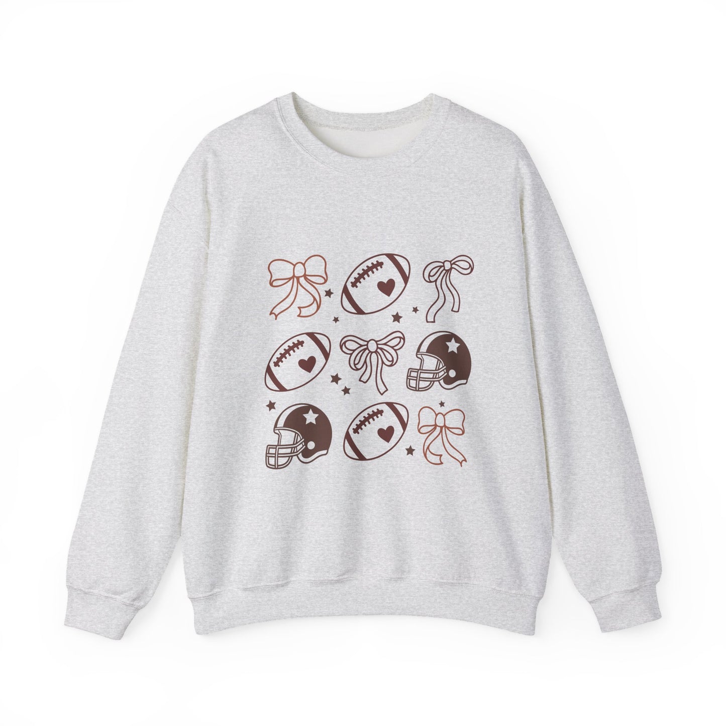 Football & Cheer Crewneck Sweatshirt