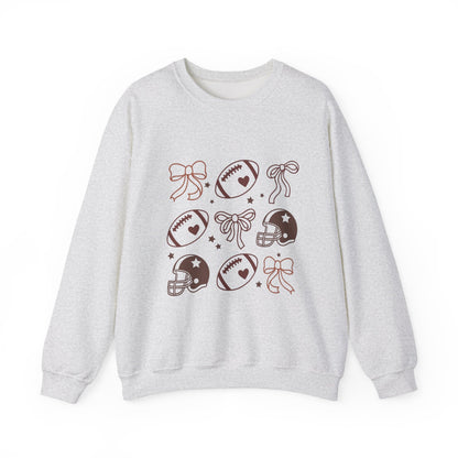 Football & Cheer Crewneck Sweatshirt