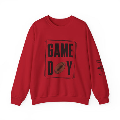 Football Mom Hoodie w Football Mom Sleeve