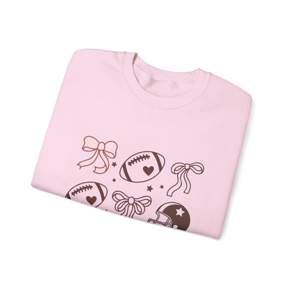 Football & Cheer Crewneck Sweatshirt