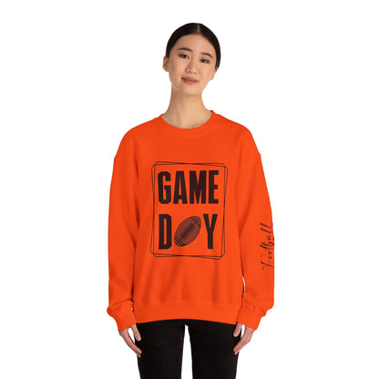 Football Mom Hoodie w Football Mom Sleeve