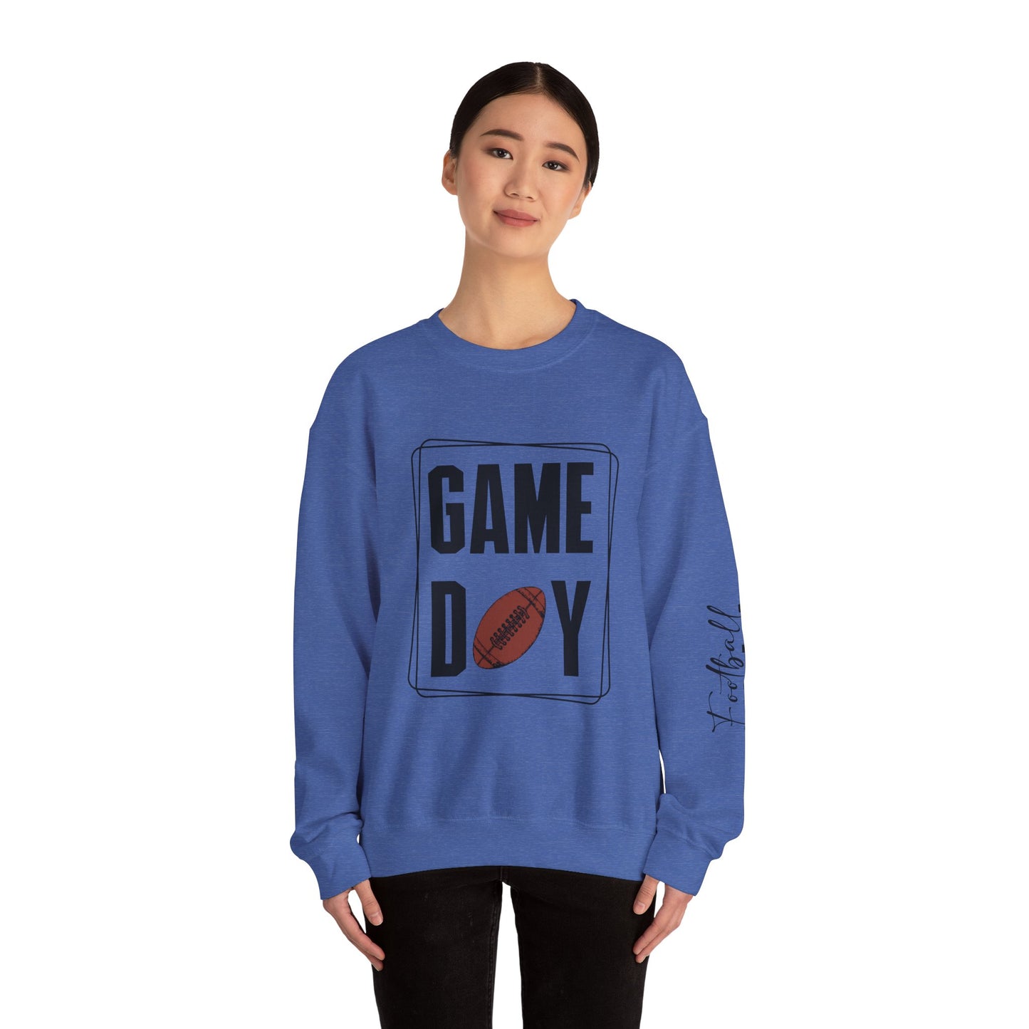 Football Mom Hoodie w Football Mom Sleeve