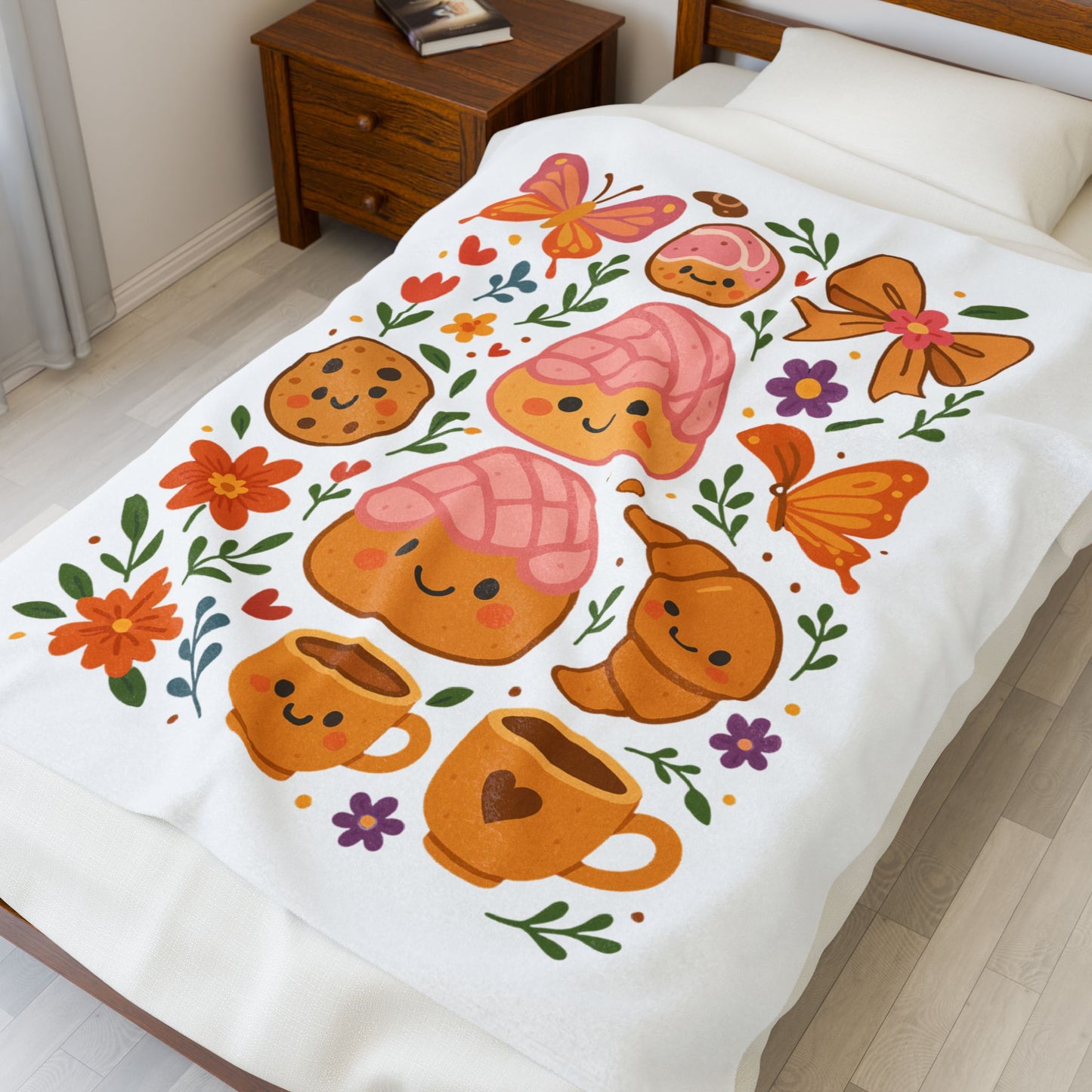 Pan Dulce Fuzzy Throw