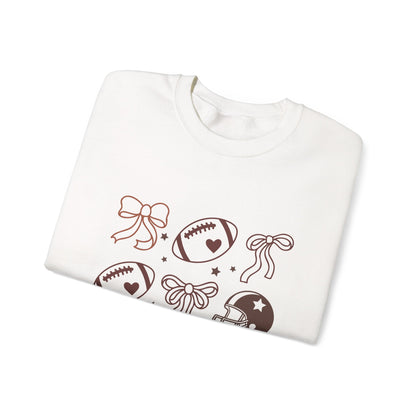 Football & Cheer Crewneck Sweatshirt