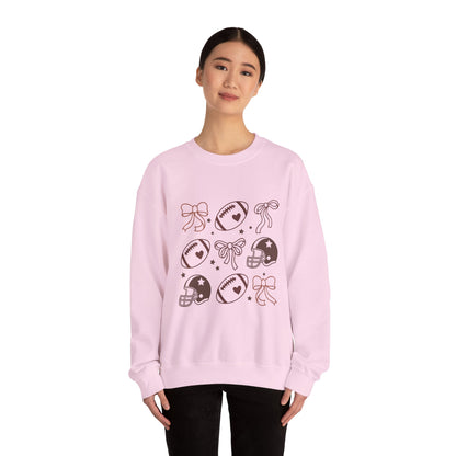 Football & Cheer Crewneck Sweatshirt